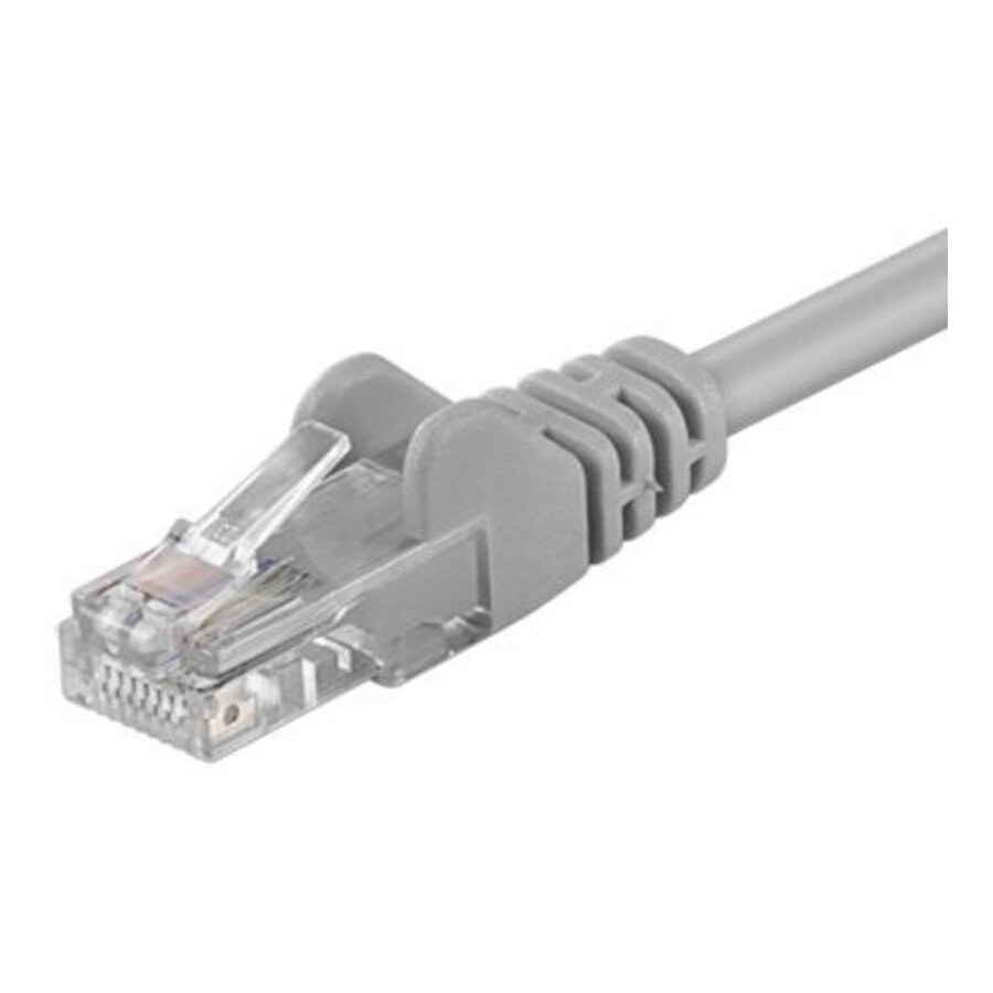 Cat6 5M grijs UTP kabel
