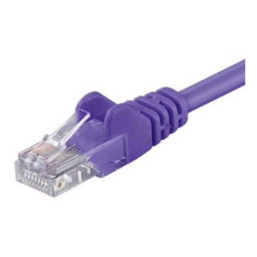 Cat5e 30M paars UTP kabel