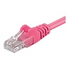 Cat5e 1M roze UTP kabel