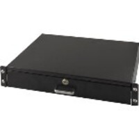 19" afsluitbare lade voor serverkast 2U