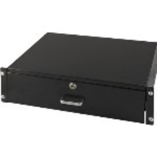 19" afsluitbare lade voor serverkast 3U