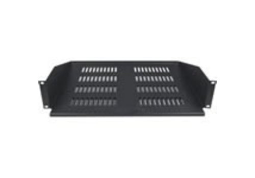 19" vast plank voor serverkast, 2U, 367mm diepte