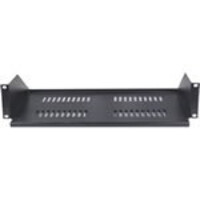 19" vast plank voor serverkast, 2U, 267mm diepte, Max. 8Kg.