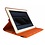 iPadspullekes.nl iPad hoes 360 Graden oranje leer