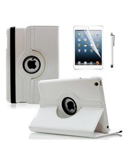 iPadspullekes.nl iPad Mini hoes 360 graden leer wit