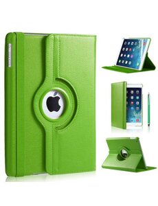 iPadspullekes.nl iPad Air 2 hoes 360 graden groen leer