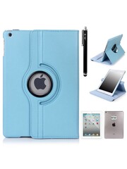 iPadspullekes.nl iPad Pro 12,9 hoes Licht blauw leer