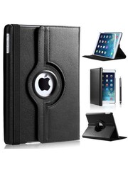 iPadspullekes.nl iPad Mini 4 hoes 360 graden zwart leer