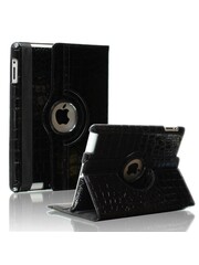 iPadspullekes.nl iPad Pro 9,7 hoes krokodillen zwart