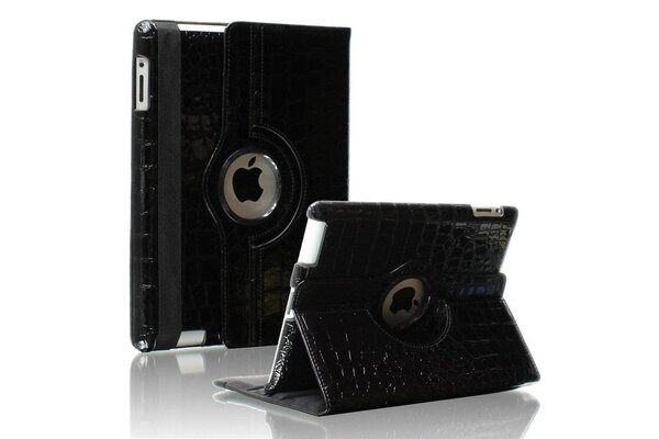 iPadspullekes.nl iPad Pro 9,7 hoes krokodillen zwart