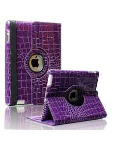 iPadspullekes.nl iPad Pro 9,7 hoes krokodillen paars