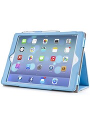 i-Blason Leather Slim Book Case for iPad Air blauw