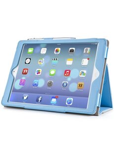 i-Blason Leather Slim Book Case for iPad Air blauw