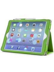 i-Blason Leather Slim Book Case for iPad Air groen