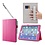 i-Blason Leather Slim Book Case for iPad Air roze