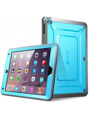 Supcase Unicorn Beetle Protective Case for iPad Air 2 blauw en zwart
