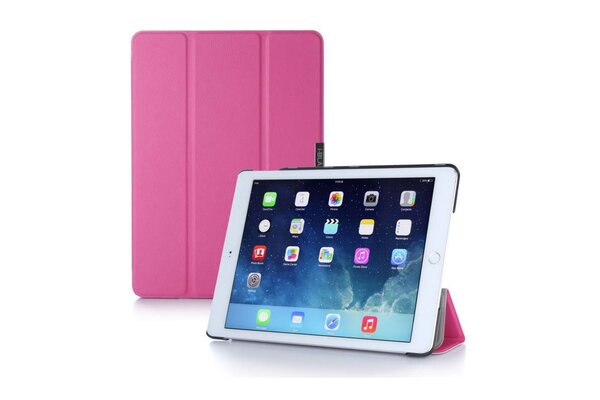 i-Blason iPad Air 2 Leather iFolio Smart Case magenta