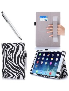 i-Blason iPad Air 2 Leather Slim Book Case zebra print