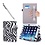 i-Blason iPad Air 2 Leather Slim Book Case zebra print