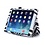 i-Blason iPad Air 2 Leather Slim Book Case zebra print