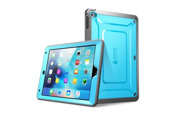 Supcase Unicorn Beetle Protective Case voor iPad Mini 4 blauw