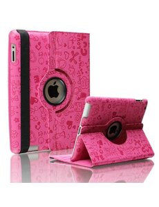 iPadspullekes.nl iPad Pro 9.7 hoes 360 graden Trendy roze