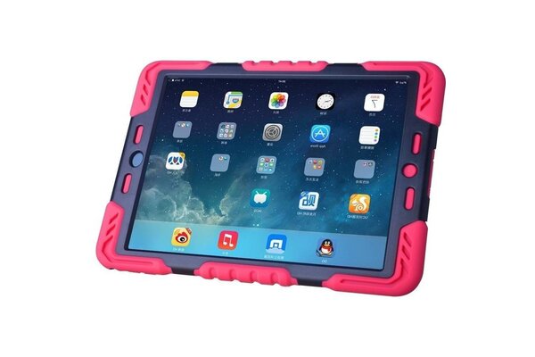 iPadspullekes.nl Spider Case voor iPad Air roze/zwart
