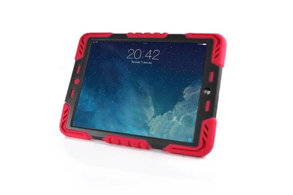 iPadspullekes.nl Spider Case voor iPad Pro 9.7 rood/zwart