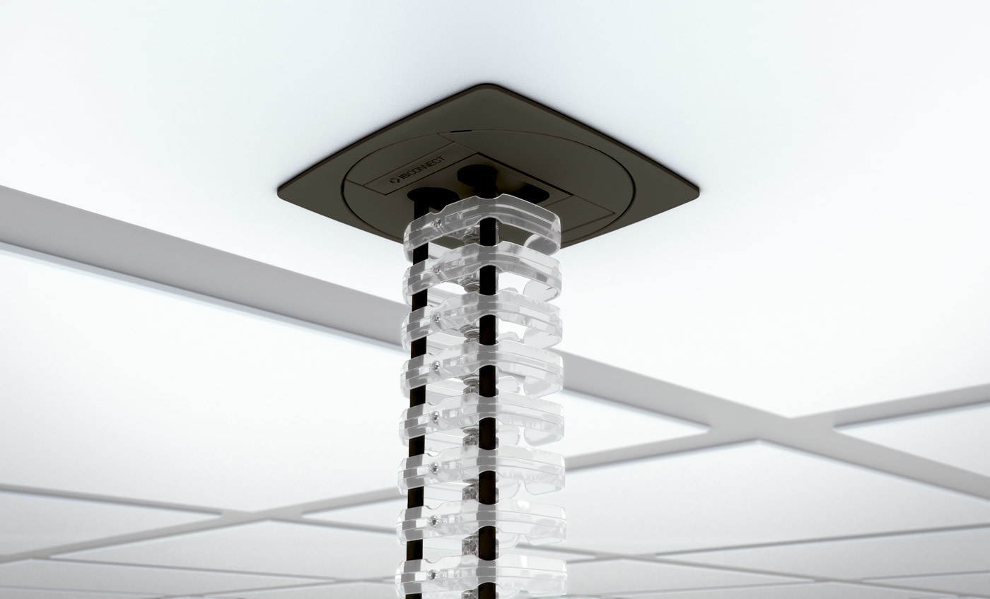 Kabeldoorvoer Vloer & Plafond Ergo Office / Ergotopics