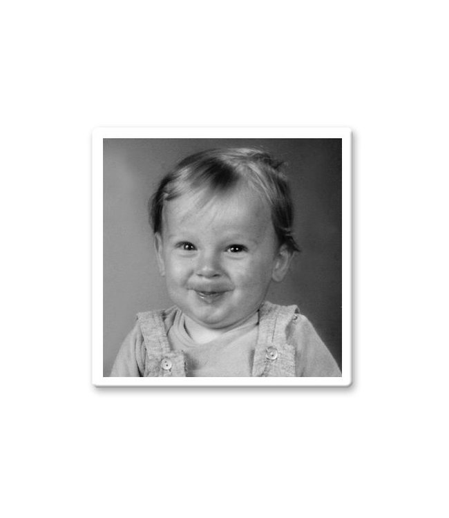 Foto op porselein vierkant