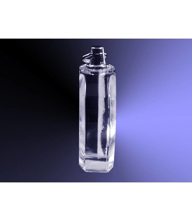 2D foto in glas - Hanger hart - Kristal Glas