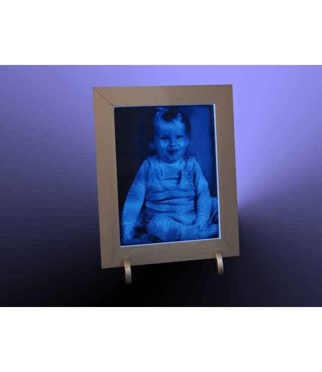 2D foto in glas - Foto lijst met ingebouwde LED verlichting