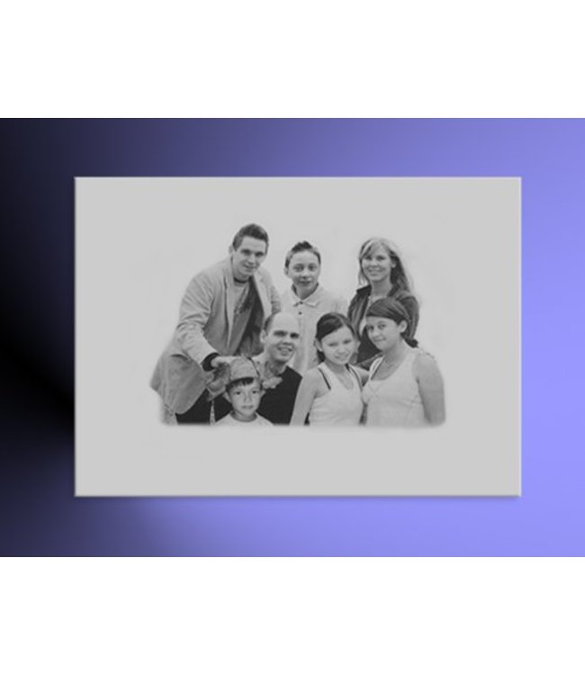 Foto op spiegel rechthoek