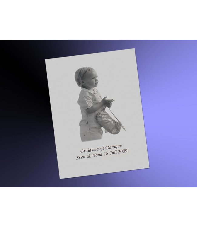 Foto op spiegel rechthoek