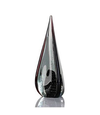 Glassculptuur "Druppel"