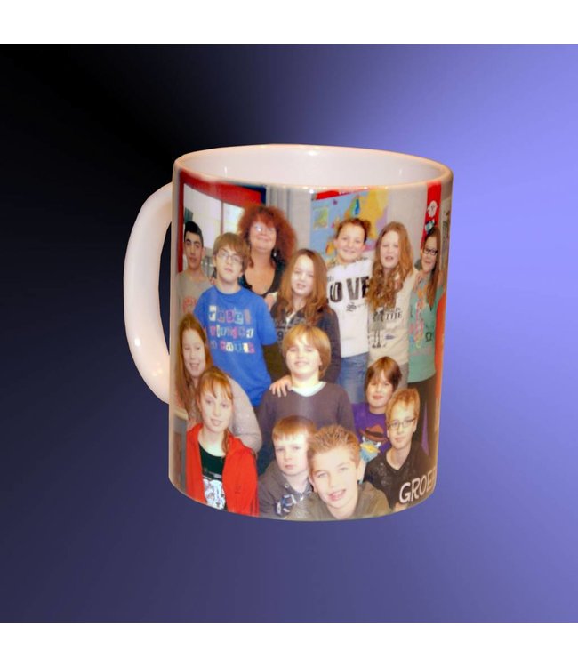 Foto op mok - premium 80 mm