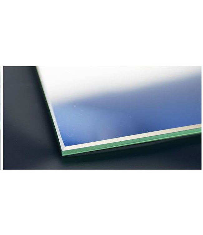 Foto op spiegel ovaal