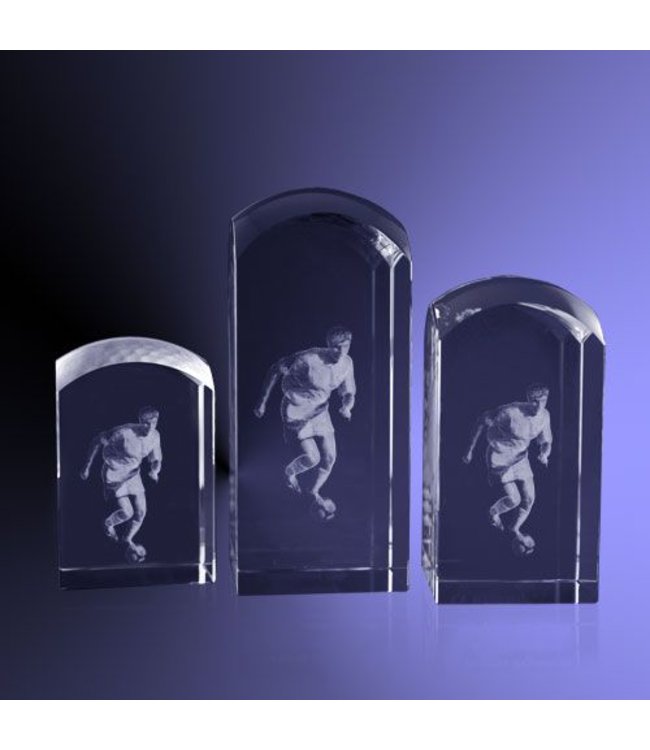 Award "Dome" met 3D gravure