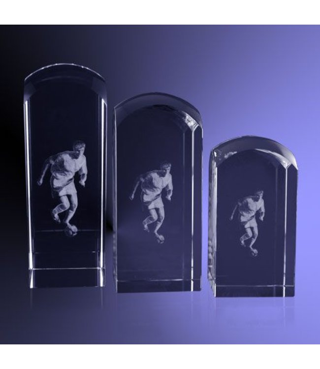 Award "Dome" met 3D gravure