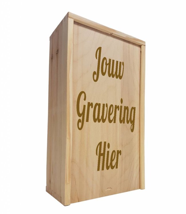 Wijnkist graveren