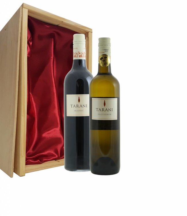 Wijnpakket 2 flessen: Tarani Sauvignon Blanc / Malbec