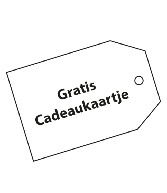 Voeg gratis een cadeaukaartje toe