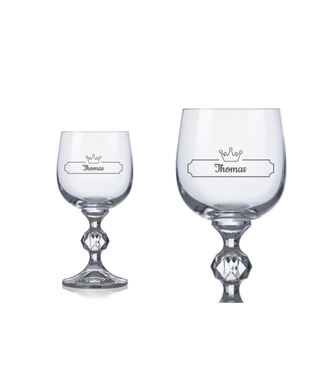 Wijnglas 190 ml Claudia Bohemia Crystal