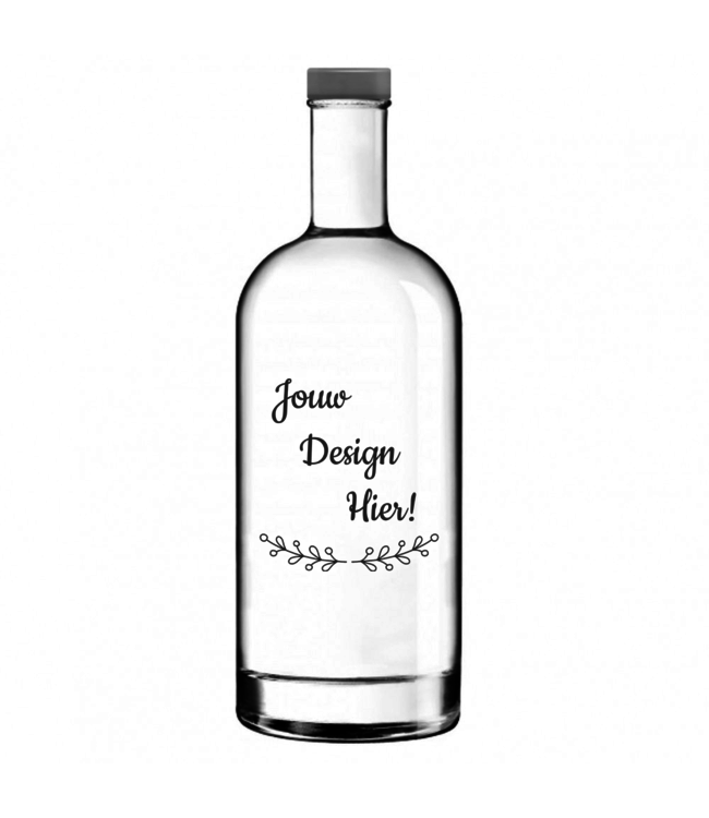 Waterfles / Karaf met gravure