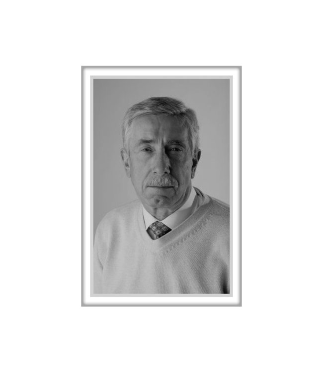 Foto op porselein rechthoek met zilveren rand