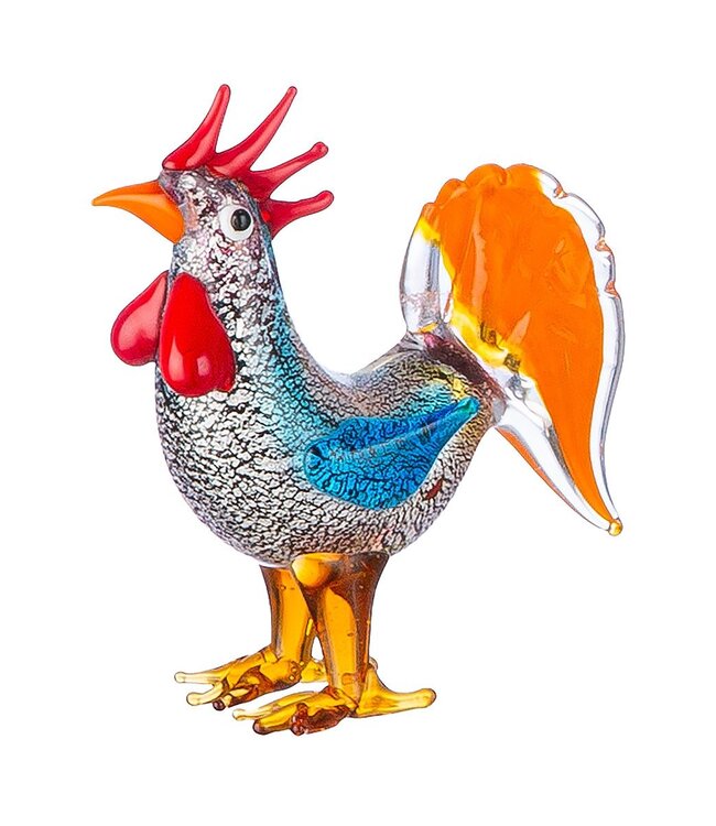 Glazen Haantjes - set van 3