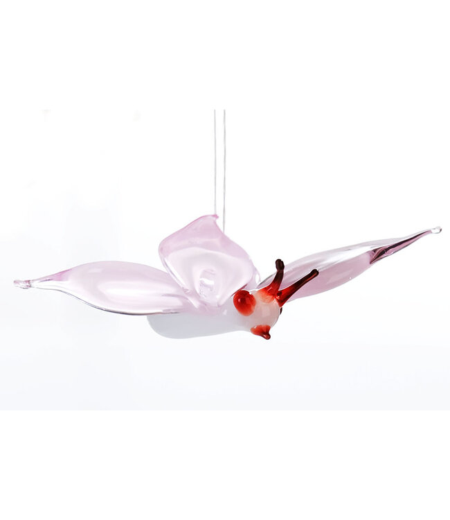 Glazen Vlinder met koordje