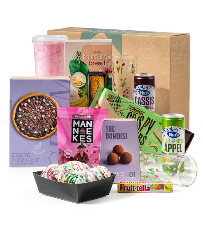 Kerstpakket Kleurrijk Zoet