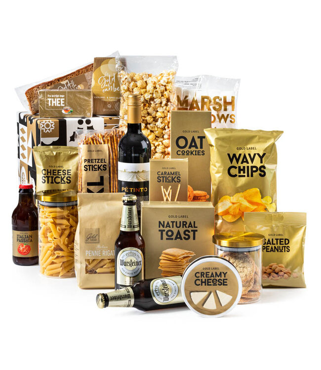 Kerstpakket Familie Goud