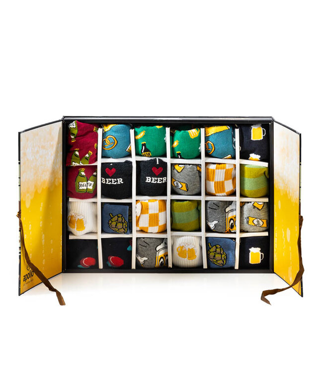 Kerstpakket Bier, Snacks & Sokken